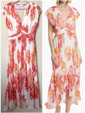 NEW Ramy Brook Rachel Floral Midi Maxi Dress